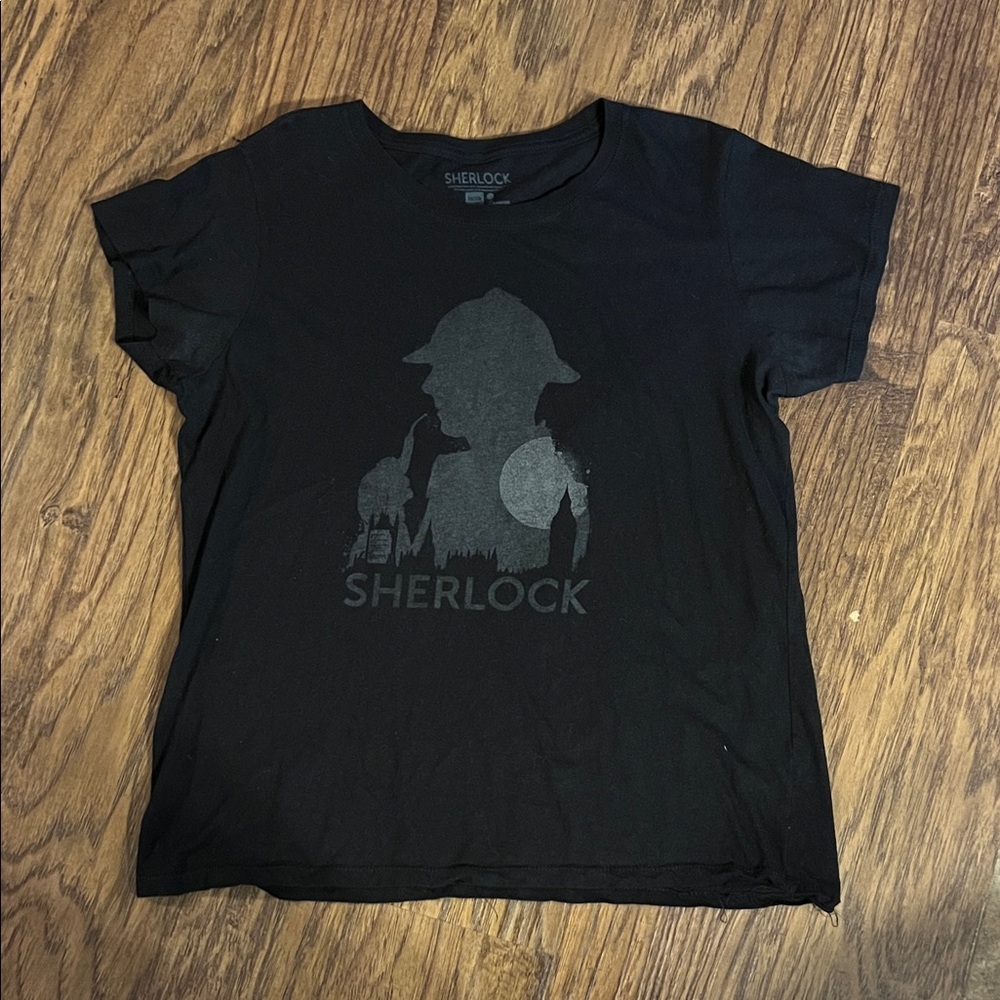 Kids Black Graphic Tee